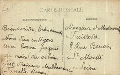 CPA Crepy In Valois Church Saint Thomas Ruins Edu Genestin