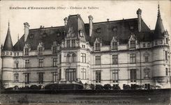 CPA Ermenonville (Oise) Surroundings Castle of Valliere