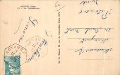 CPA Boundary-line (Oise) the Cathedral