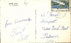 CPA Boundary-line (Oise) the Cathedral