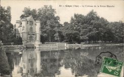 CPA Coye (Oise) the Castle of the White Queen