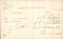 CPA Coye (Oise) the Castle of the White Queen