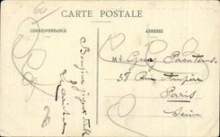 CPA Senlis (Oise) Ruins of the Old Castle Heuri IV Sight On the Park