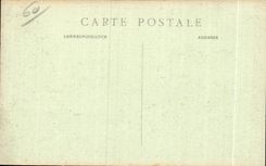 CPA Senlis War of fire by the Germans burnt Houses Street of the Republic Way incendiary by the Germans