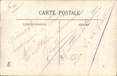 CPA Senlis Hotel of North Sets fire to By the Germans In Senlis Hotel By the Germans