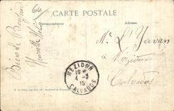 CPA Senlis the street of Bellan