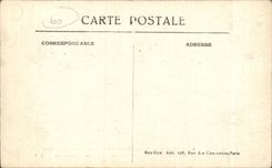 CPA Senlis War September Entrance provisional of the Simon flow