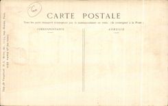 CPA Senlis Ruins Train station