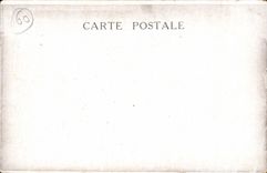 CPA Senlis After the passage of the Germans