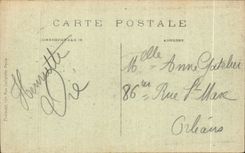 CPA Senlis Guerre the Law courts sets fire to by German