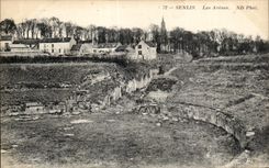 CPA Senlis the Arena