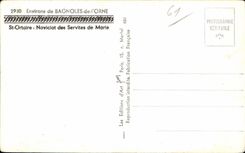 CPA Environs de Bagnoles De L orne St Ortaire Noviciat des Servites de Marie