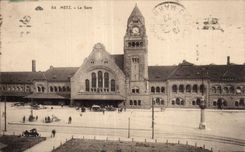 CPA la otra estacion de tren de Metz