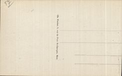 CPA Metz la cueva de la explanada de I