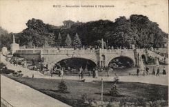 De CPA Metz de las noticias de las fuentes explanada en el interin