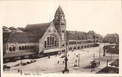 CPA Metz Train station