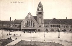 Estacion de tren de CPA Metz