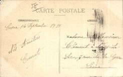 CPA Sourire of Morvan Folklore Costume Cleans