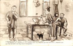 CPA Patoiseries Morvendelles Morvan Dependence