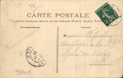 CPA Captions Saint Saulge Pond of Ranceau Folklore Costume