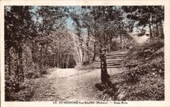 El St de CPA Nievre honra los les Bains debajo de Bois