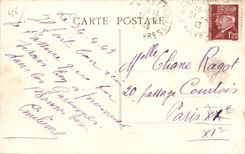 El St de CPA Nievre honra los les Bains debajo de Bois