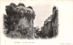 CPA Nevers la torre de Saint Eloi