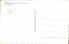 CPA Chinon Castle View