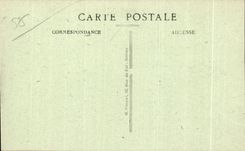 Entrada de CPA Nevers de la ciudad por el puente del Loire