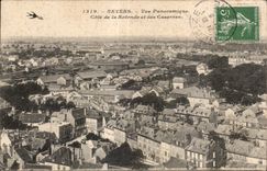 Opinion panorAmica de CPA Nevers del de la Rotonda y de los cuarteles