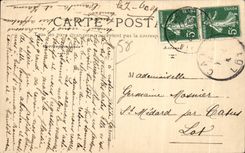 CPA Other Fourchambault the Loire and the Suspended bridge