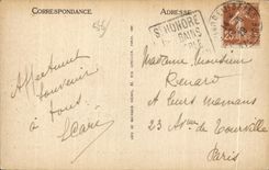 El santo de CPA Nievre honra el establecimiento hidropAtico Les Bains