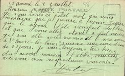 Los les Bains del santo de CPA Nievre honran Chemin con servicios la montana vieja