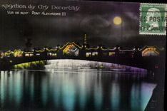 CPA Exposition des art Decoratify Vue De Nuit Pont Alexandre III