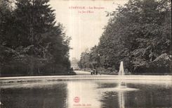 CPA Luneville Les Bosquets Le Jet d Eau