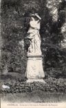CPA Luneville Statue de la Nuit dans la Promenade des Bosquets