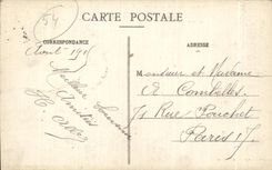 CPA Gerbeviller En Lorraine Guerre La Rue de Lorraine et I angle de la Rue des Ponts apres le bombardement Militaria