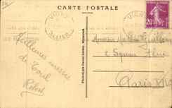 CPA Toul la puerta de Mosela