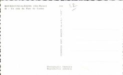 CPSM Bourbonne les bains (Hte-Marne) Un coin du Pare du Casino