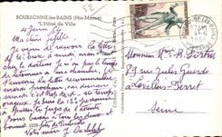 CPA Bourbonne les bains (Hte-marne) L Hotel de ville