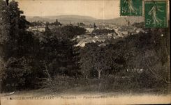 CPA Bourbonne les bains panorama 