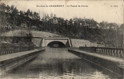 CPA Surroundings Of Chaumont the Tunnel of Cops