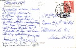 St Mammes de la catedral de CPA Langres (el Marne)