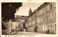 CPA Bourbonne Les Bains Rue Des Bains