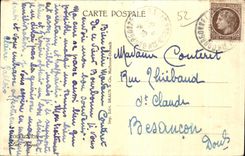 CPA Bourbonne Les Bains Rue Des Bains