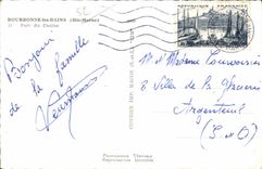 CPA Bourbonne Les Bains (Hte Marne) Pare du Casino