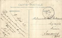 CPA Bourbonne Les Bains ruines Gallo Romaines