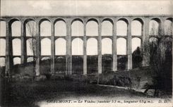 CPA Chaumont the Viaduct