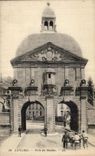 CPA Langres Gate of Moulins (animation)
