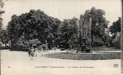 CPA Chaumont (Hte the Marne) the Public garden of Boulingrin
